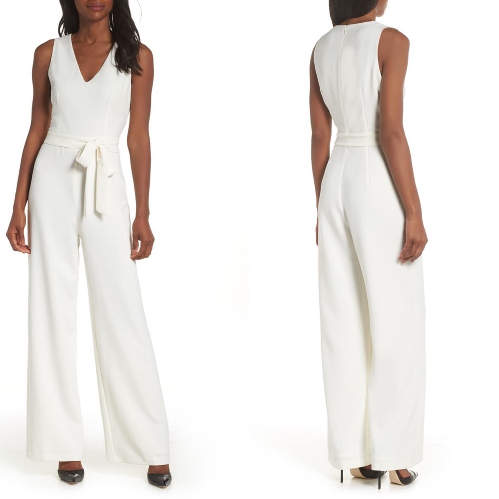 SOLDD NWT Vince Camuto white jumpsuit